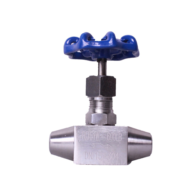 Welding needle valve